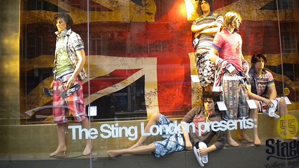Opening winkelpand The Sting in Londen (Engeland)