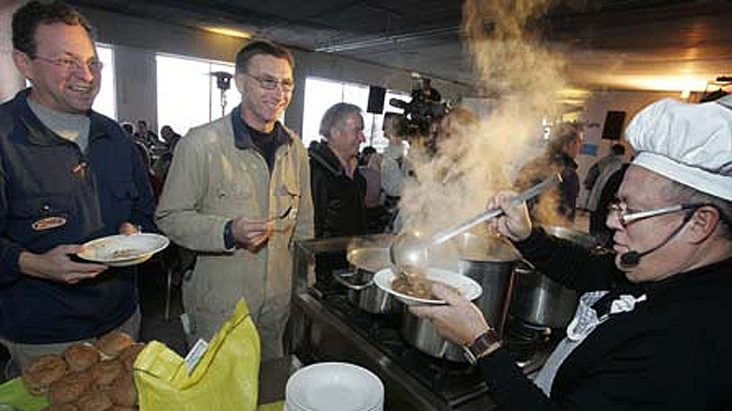 Evenement in opdracht van Arbouw voor een gezonde lunch op de bouw.